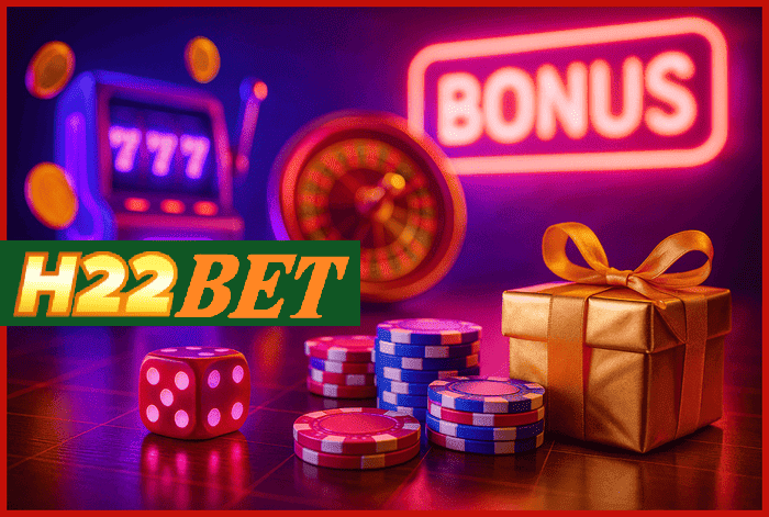 Exemplo Rollover 1 ilustrado com valores reais para demonstrar requisitos de apostas na H22BET.